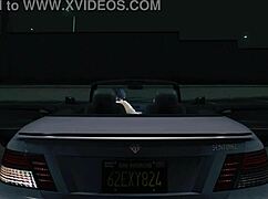 GTA 5 Hooker Lady Delivers Wild Car Sex Service Game Prostitute Action