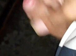 I stroke my cock hard right by the public train tracks