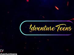 Camila Smith's first double anal pounding with deep balls and piss