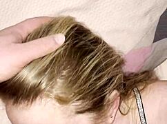 Step son sneaks in bedroom sucks mommy's huge cock pussy pounding after husband leaves