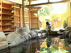 Chunky asian hooters milked dry naughty pool titty fuck