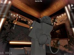 i couldn't hold back anymore and fucked this hot demon girl doggystyle creampie