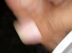 I stroke my cock hard right by the public train tracks