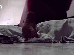 Did this muscular black African bodybuilder know I filmed our rough fuck hidden?