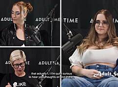 codi vore tells siri dahl and bree mills why small 18+ cocks hit different on this podcast! 🎙️🍆💋😂