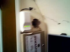 Vintage Oral Tease In Retro Blue Film Clip