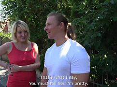 Chubby Pickup Whore Sucks Cock and Takes Cumshots in Taxi Backseat