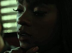 ana foxxx ebony babe rides huge white cock crazy deep