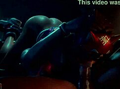 Kiriko Deepthroats Cock For Cum Surprise While Freja Takes Tight Anal