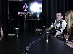 loira safada moans loud stripping sheer red lingerie to suck yummy cock 😍 yasmin pariz