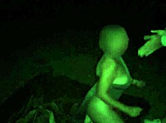 cornudo films wife dogging with two unknown workers in public spot