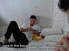 latina with perfect tits takes on two huge cocks part 1 esteban gamboa