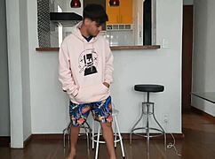 Black Latina teen big tits lesbian licks and masturbates