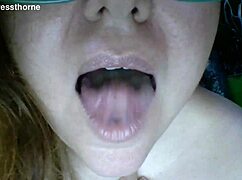 Watch Enchantressthorne Tease with Her Tongue in March 2024