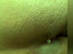 black couple bends over doggystyle on sofa fucking her pussy hard 😈🍆💦