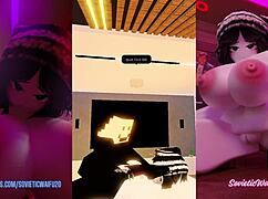 Wow! Liz gets fucked hard in fan's house cowgirl creampie