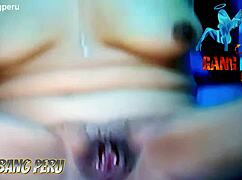 ninfômana peruana CRAVES creampie ORGY in BED