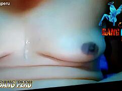 ninfômana peruana CRAVES creampie ORGY in BED