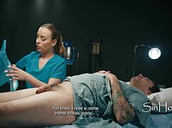 demon grabs my dick mid-vasectomy now threesome with doctor