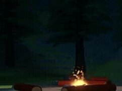Roblox lil pup femboy gets fucked deep during innocent forest walk in nature