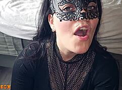 Can you handle this amateur milf swallowing the biggest cum load ever?!