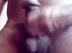 amateur early morning cum explosion on wet ass closeup