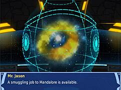 Orange Trainer Groping Her Massive Boobs and Juicy Tits Closeup