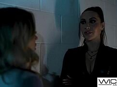 my busty nerd girlfriend with glasses rides me cowgirl after helping out