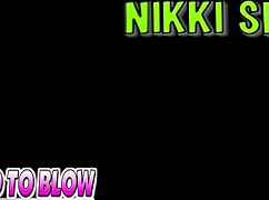 Nikki Seven Splits Wide on Monster Cock?