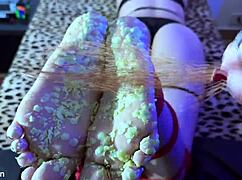 Was tickling her sexy bare soles worth becoming her submissive foot slave?