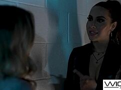 my busty nerd girlfriend with glasses rides me cowgirl after helping out