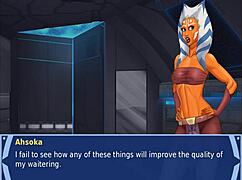 Orange Trainer Groping Her Massive Boobs and Juicy Tits Closeup