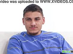 Omg gorgeous busty blonde milf alexis malone slathers nuru gel on huge boobs then seduces client victor ray into wet pussy play 🔥🍑💦