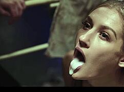 tiffany tatum frozen in time gets her tight pussy and mouth filled with dripping cum overload