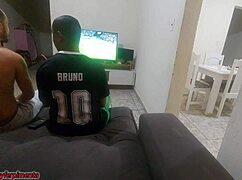 had to fuck husband's friend on a bet but got so horny we did dp