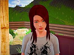 Ever seen a big ass teen fucked sideways by monster cock in family play?