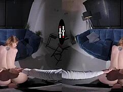 Redhead, are you ready for your hardcore punishment in this dark VR room?