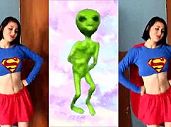 Epic sax guy teams up with the hottest gamer girl for a super hailtablita dance v