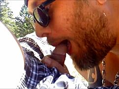 dude these gay amateurs fuck outdoors and blast huge cumshots everywhere