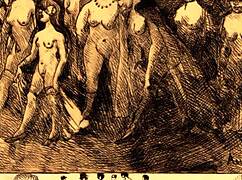 I cherish these vintage erotic drawings with their antique retro charm and sensual cartoon vibes