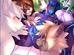 furry straight slideshow packed with wild action over 3 minutes