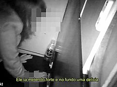 ever seen a glory hole tranny take thick cock in the booth?