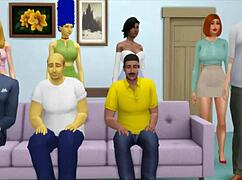 lois griffin's milf party turns into wild cartoon orgy