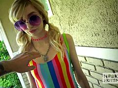 mackenzie moss loves this rough donger pounding her wet pussy raw!