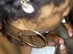 i crave this gorgeous black milf's mouth on my huge cock and balls