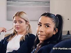 Bianca and busty gfs milk bfs monster cock in uniform group play 🤯💦