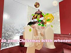 Hey friend winter visit turns into big cock pussy pounding in snow hut?