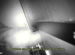 ever seen a glory hole tranny take thick cock in the booth?