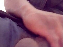 home from work, i fantasize about my wet girlfriend wife with slow cum