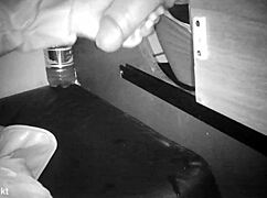 ever seen a glory hole tranny take thick cock in the booth?